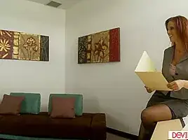 Big tits stepmom comforting stepson with sloppy blowjob