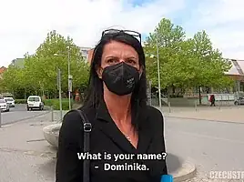 Czech Streets – Milf Enjoys a Vibrator in Public