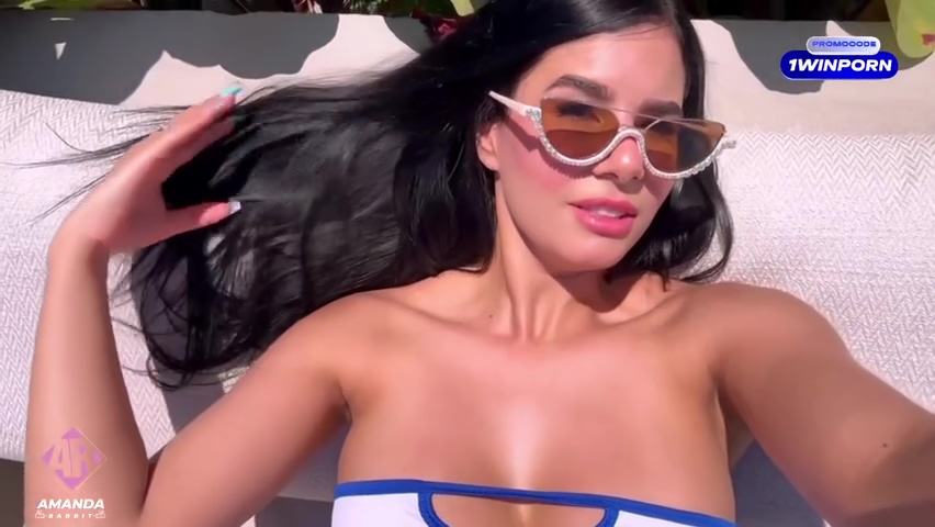 Amanda Rabbit In Sex With A Stranger On The Hotel Terrace Outdoor