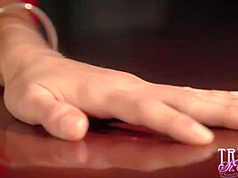 Trinity St Clair in Secretary Solo Clip#1
